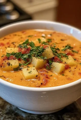 Spicy Cajun Potato Soup