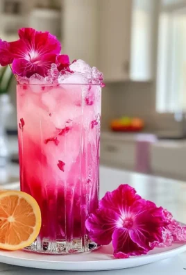Hibiscus Bliss Refreshing Mocktail