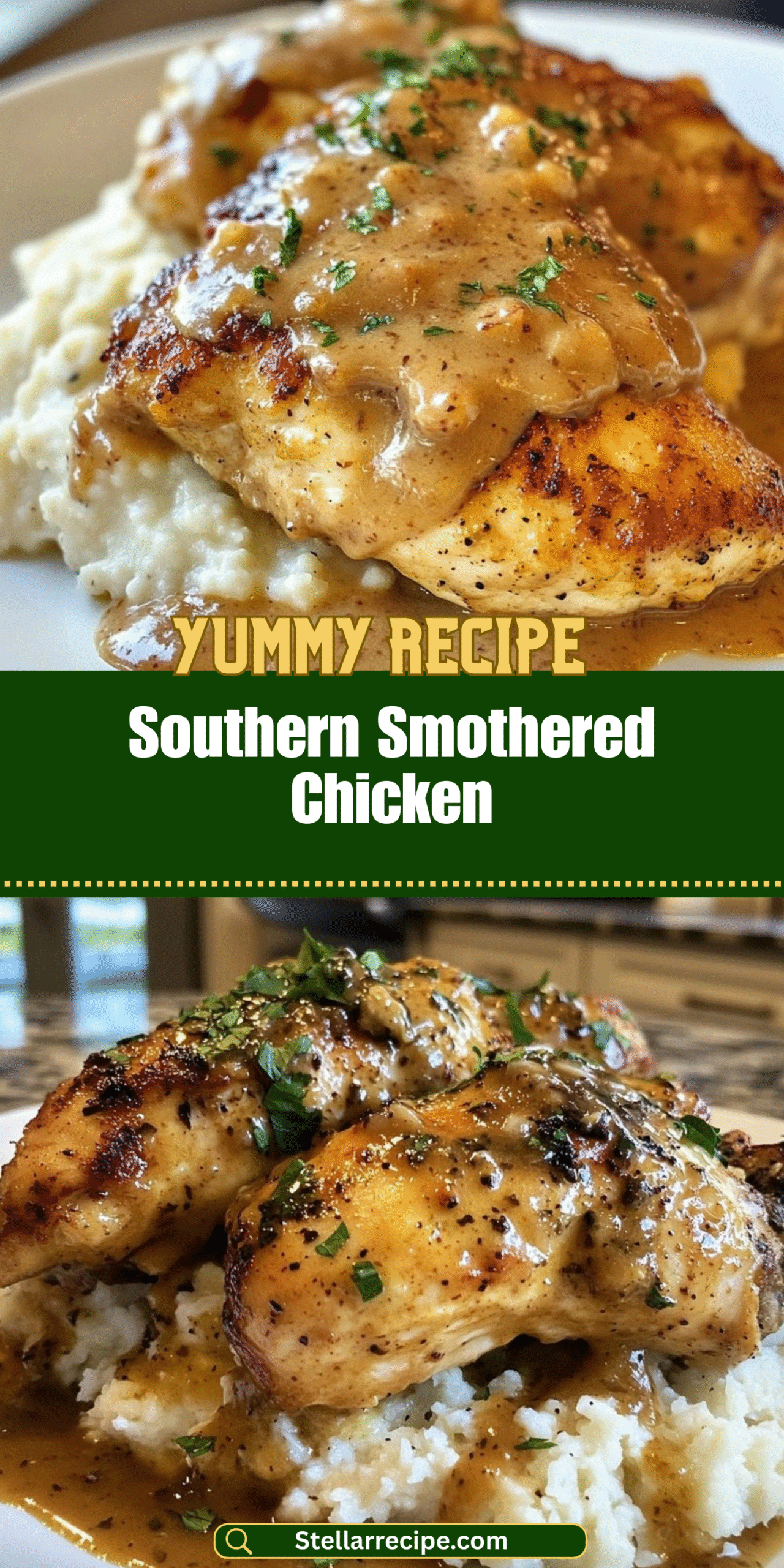 Southern Smothered Chicken