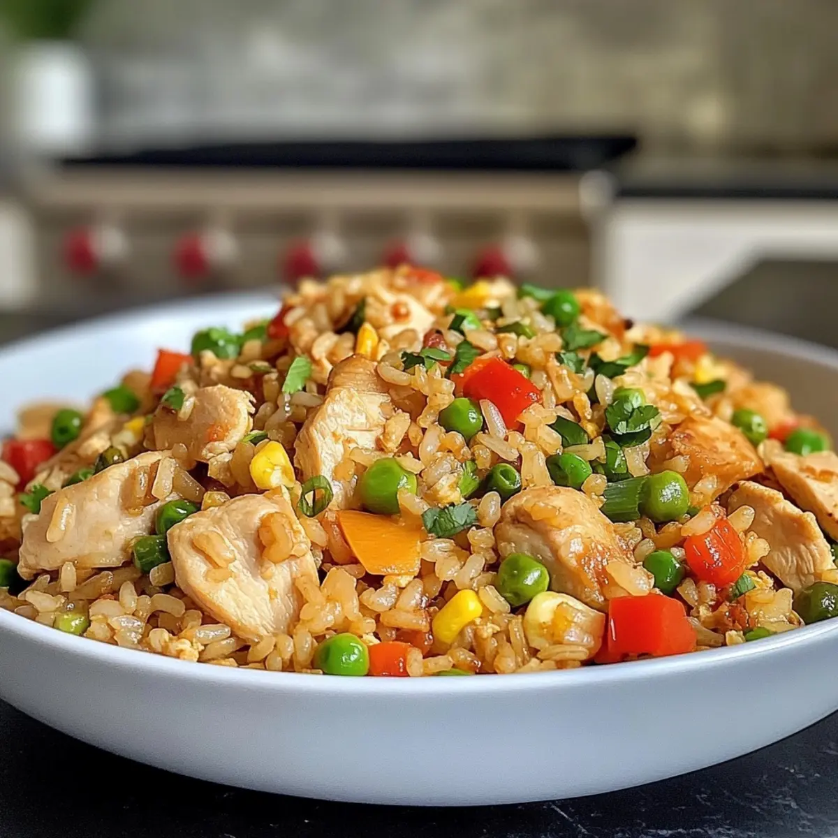 Asian Chicken Fried Rice