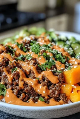 Viral Sweet Potato Ground Beef Bowls
