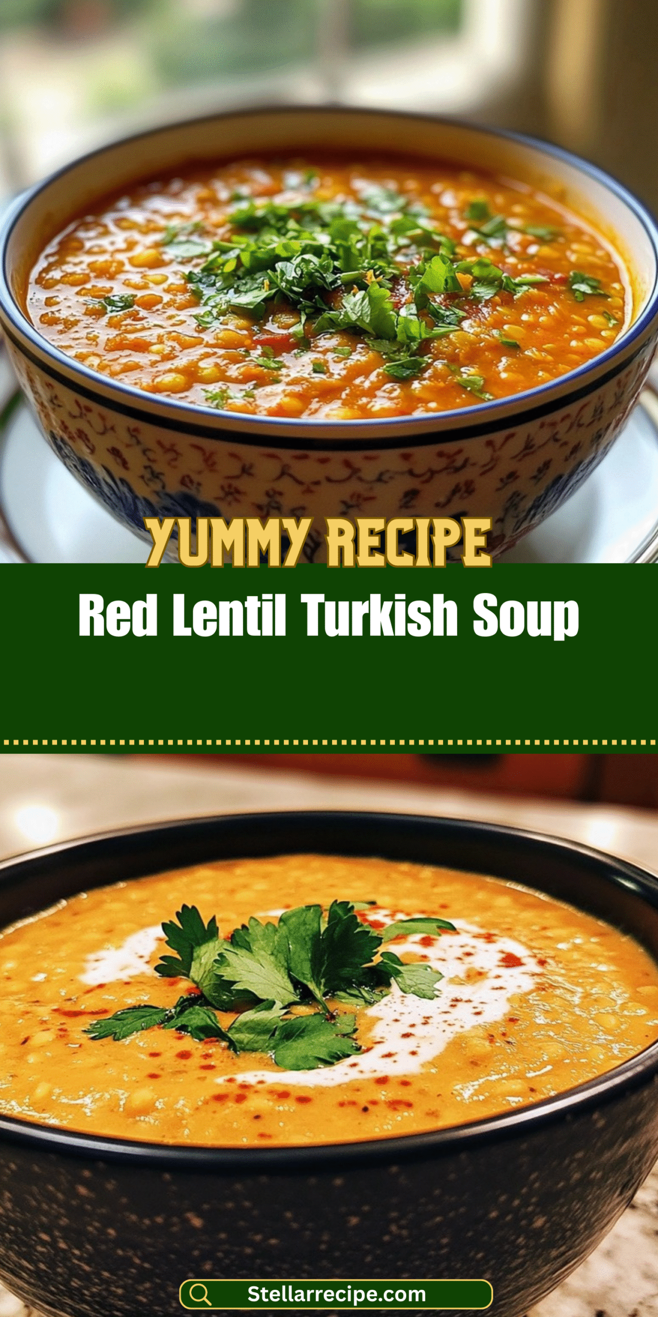 Red Lentil Turkish Soup