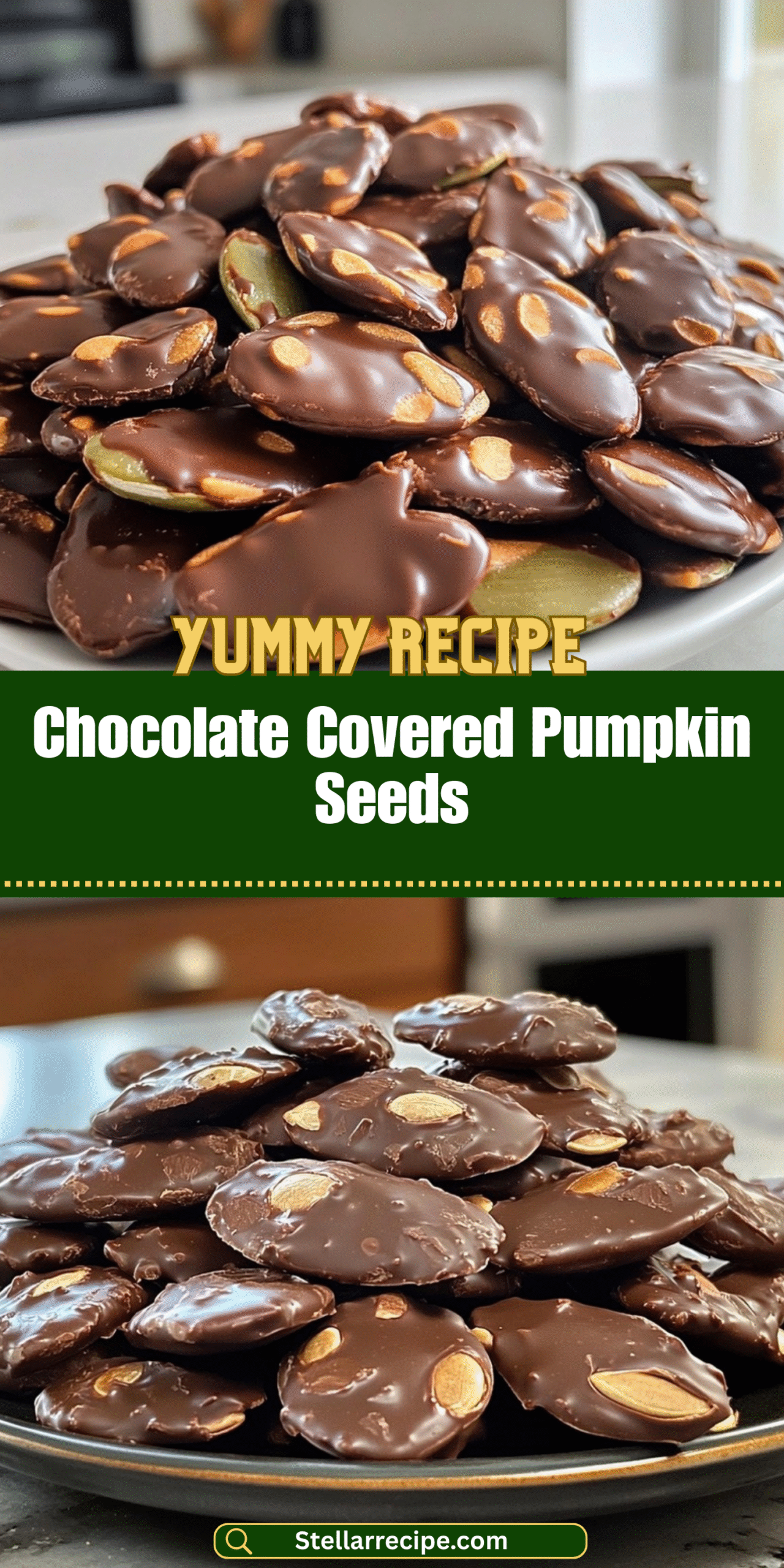 Chocolate Covered Pumpkin Seeds