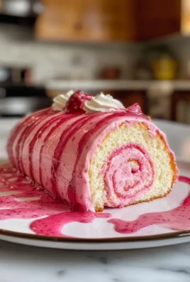 Pink Velvet Swiss Roll