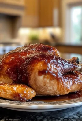 Bourbon Maple Glazed Turkey