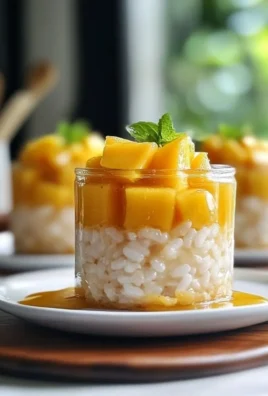 Mango Sticky Rice Dessert Jars