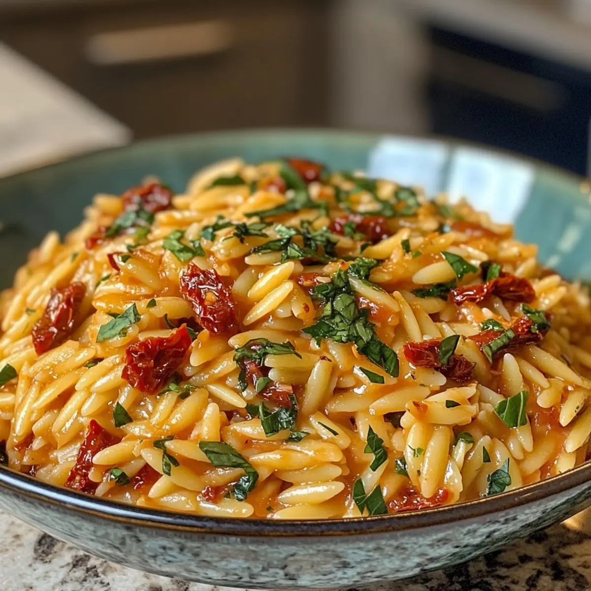 30-Minute Creamy Sun-Dried Tomato Orzo
