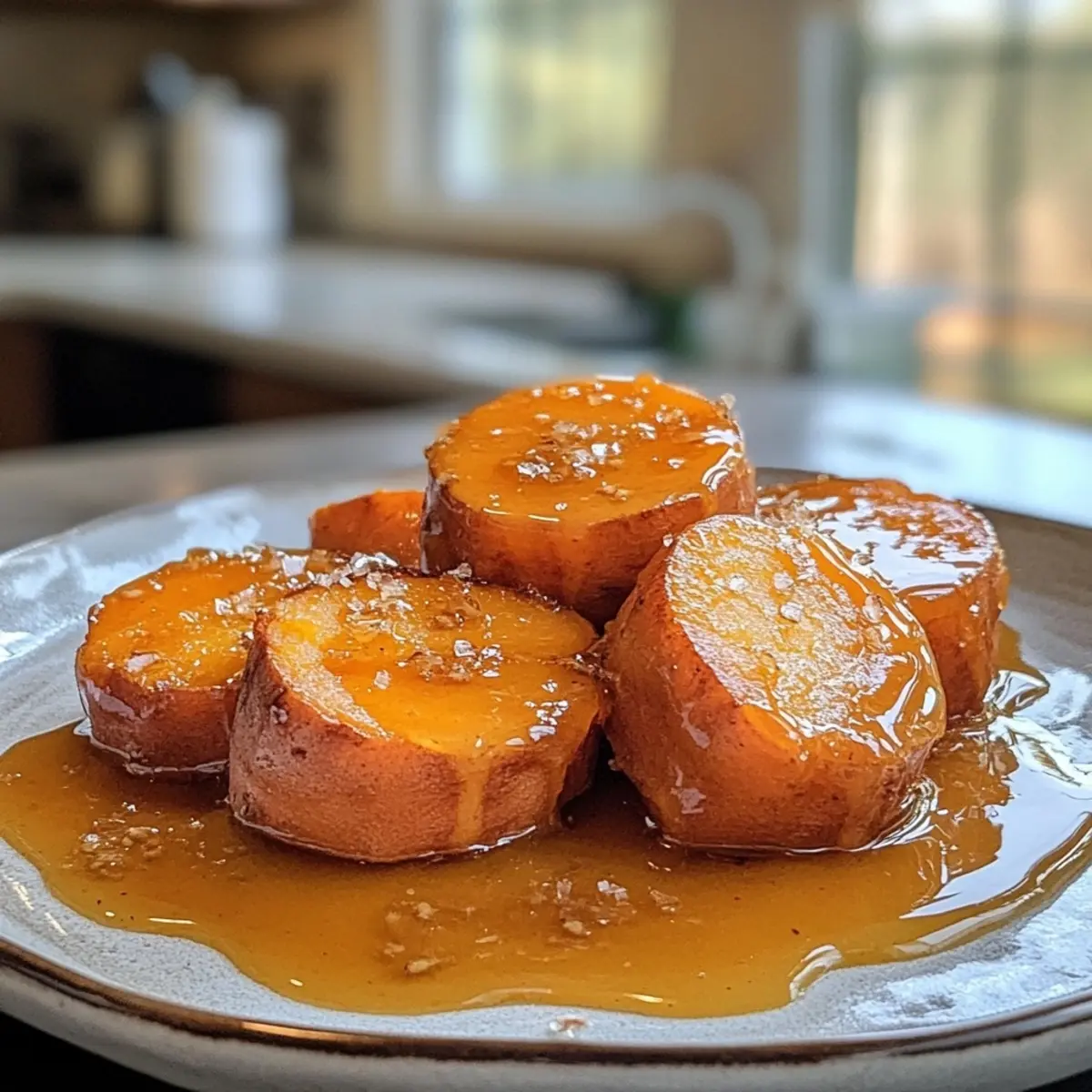 Hot Honey Melting Sweet Potatoes