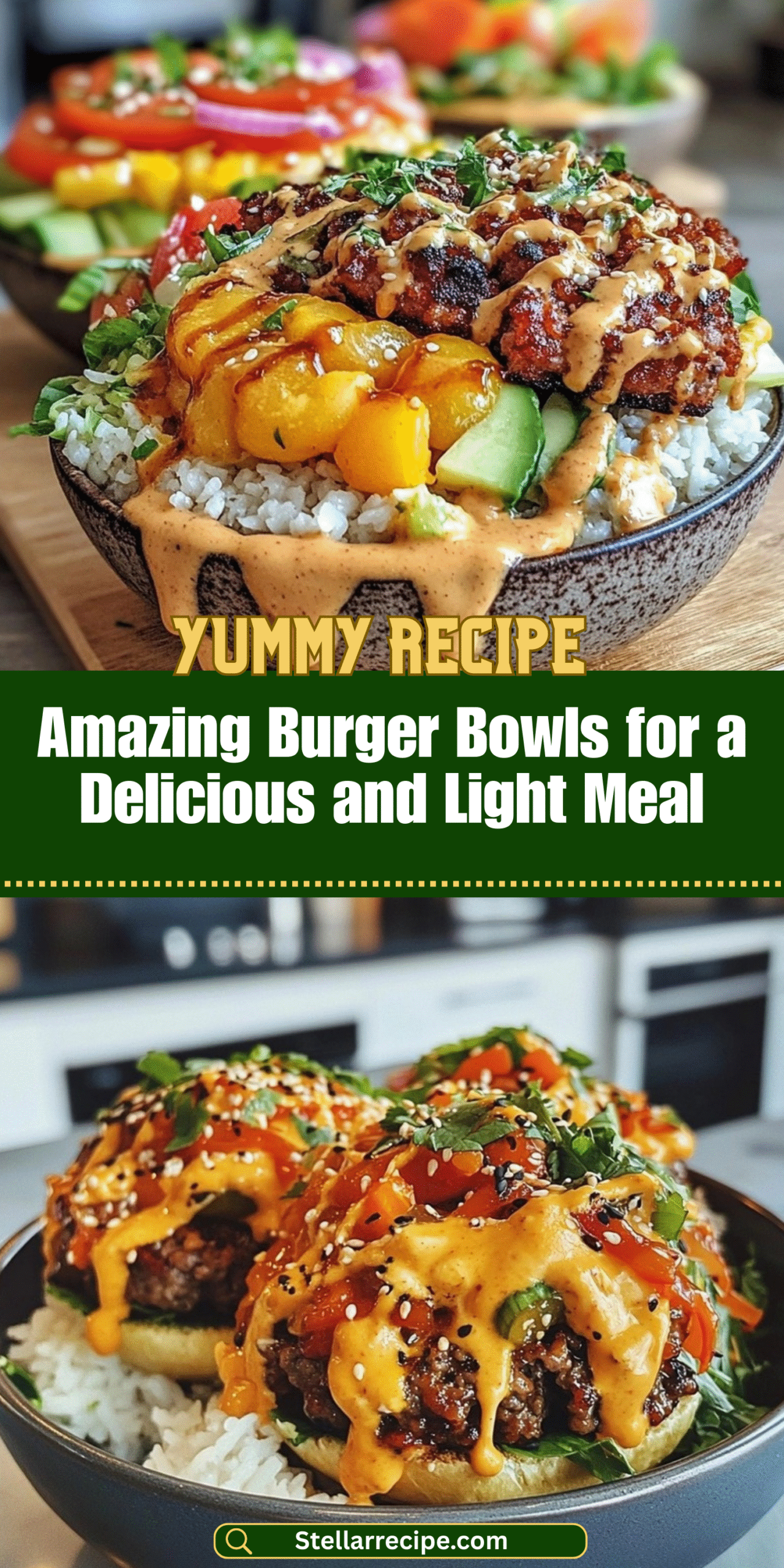 Amazing Burger Bowls for a Delicious and Light Meal