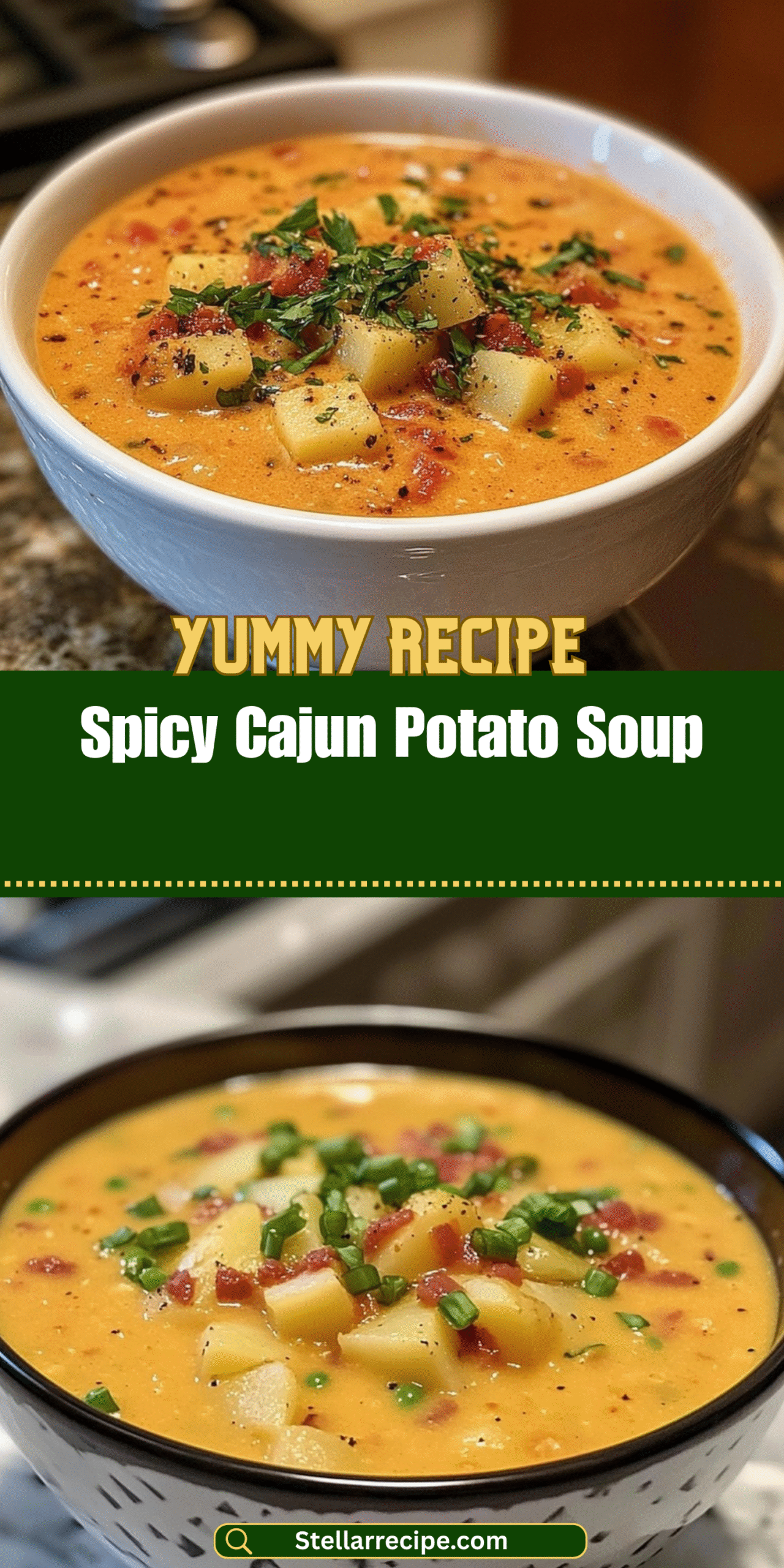 Spicy Cajun Potato Soup