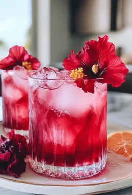 Hibiscus Bliss Refreshing Mocktail