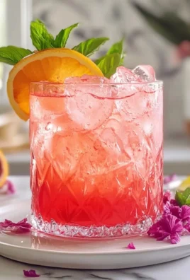 Hibiscus Bliss Refreshing Mocktail