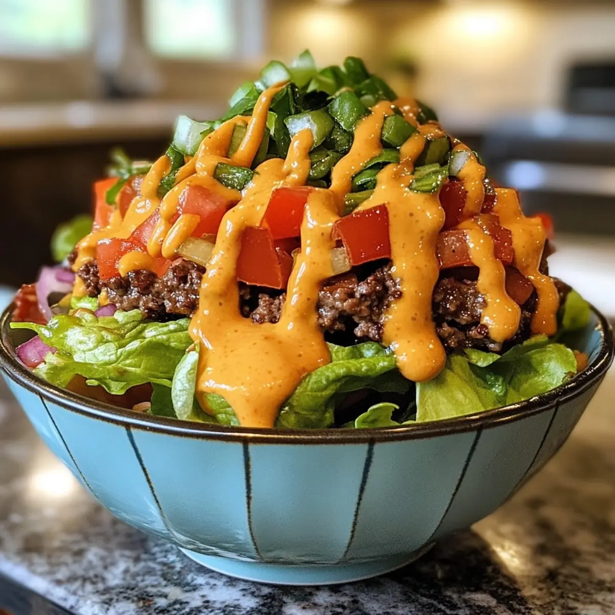 Savory Smash Burger Bowl