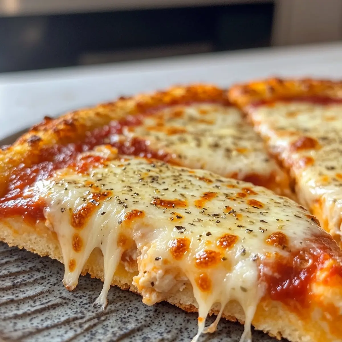 Air Fryer Cottage Cheese Pizza Crust