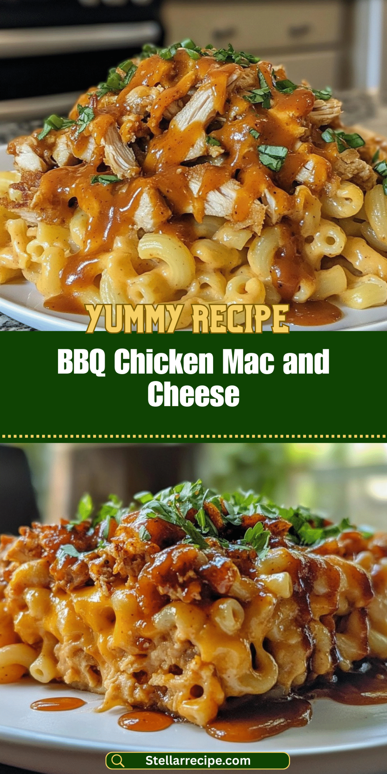 BBQ Chicken Mac and Cheese
