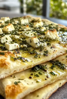 Baked Feta Herb Flatbread