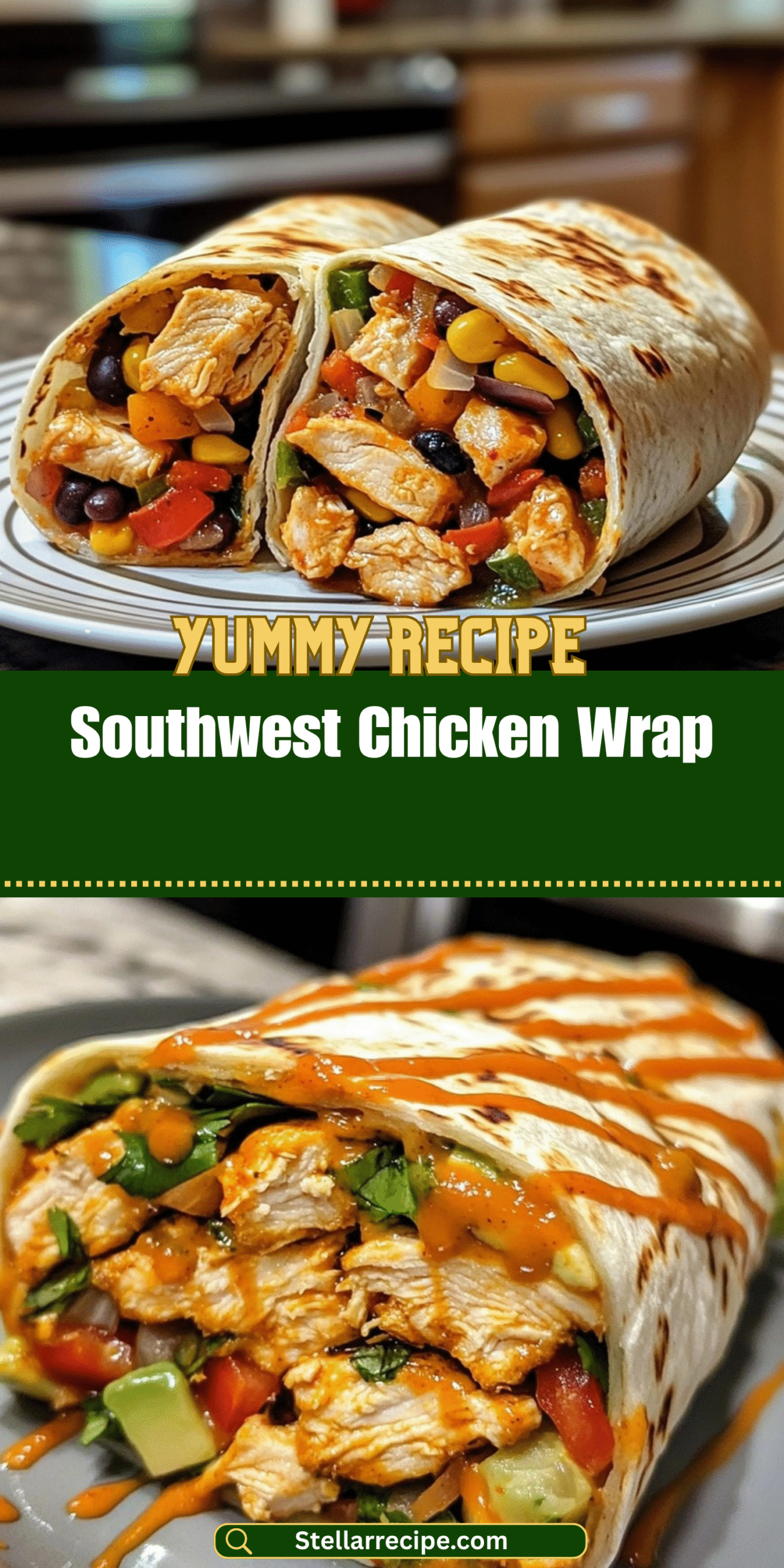 Southwest Chicken Wrap
