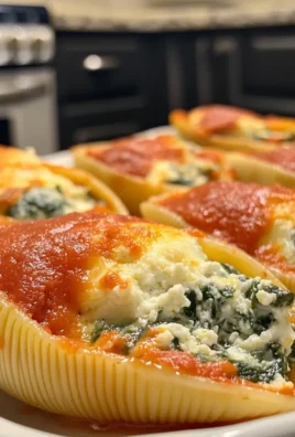 Spinach Ricotta Stuffed Shells