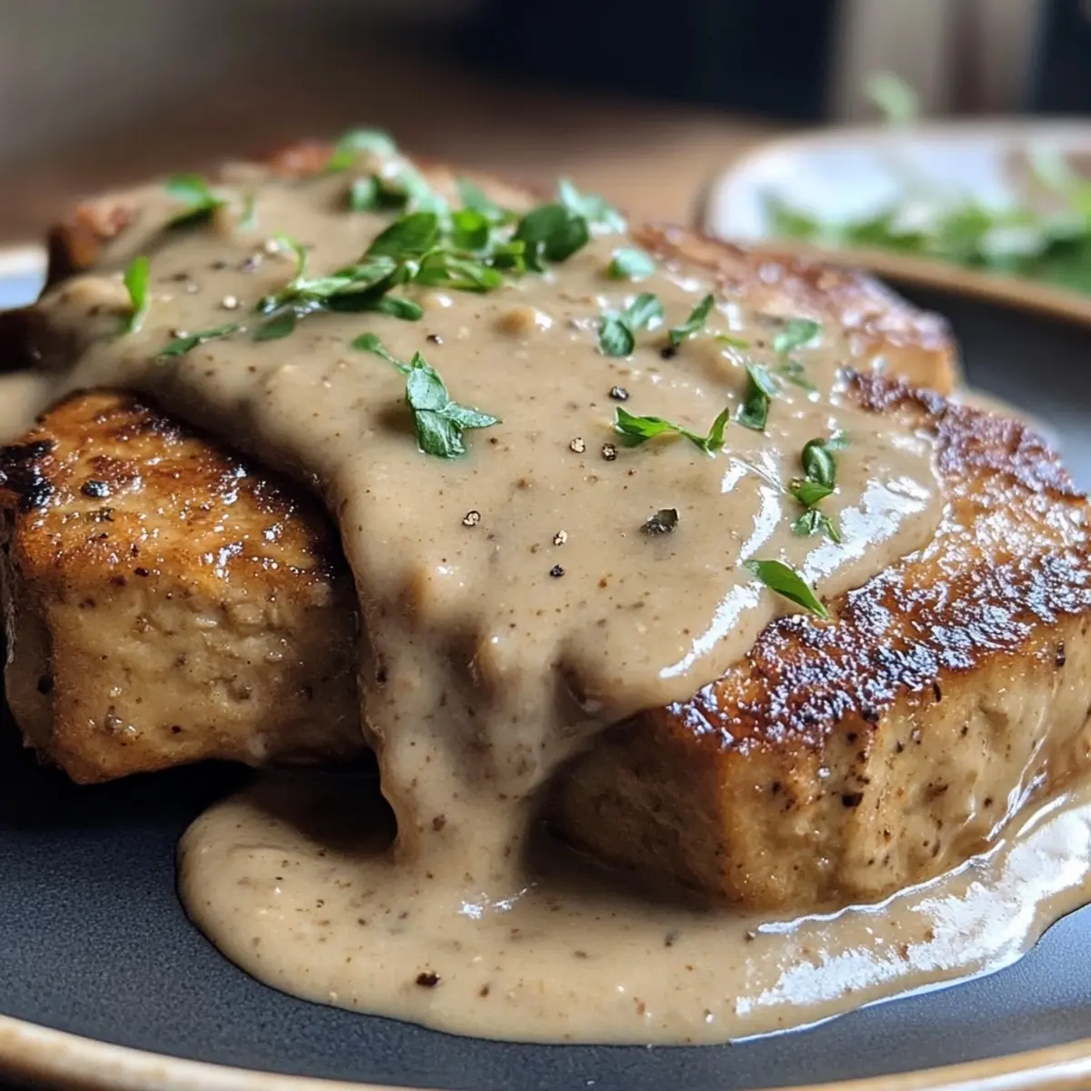 Vegan Tofu Sausage Gravy
