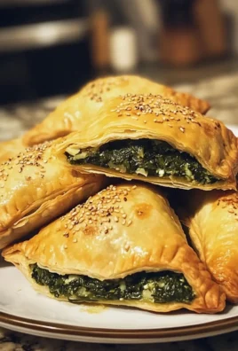 Spinach Fatayer (Levantine Savory Hand Pies)