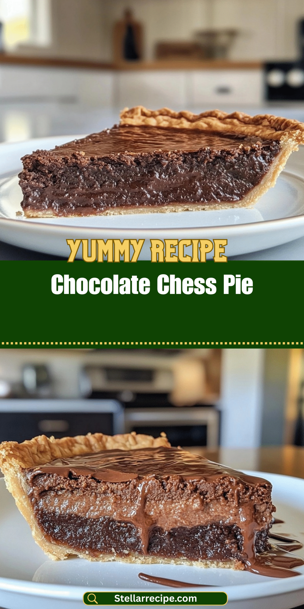 Chocolate Chess Pie