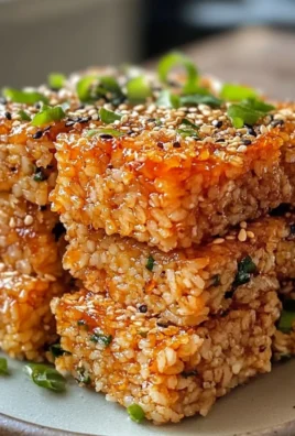 Spicy Tuna Crispy Rice Squares