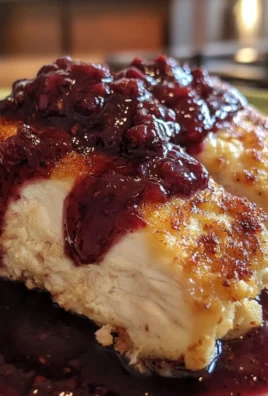 Meltdown Chicken with Blackberry Heat Sauce