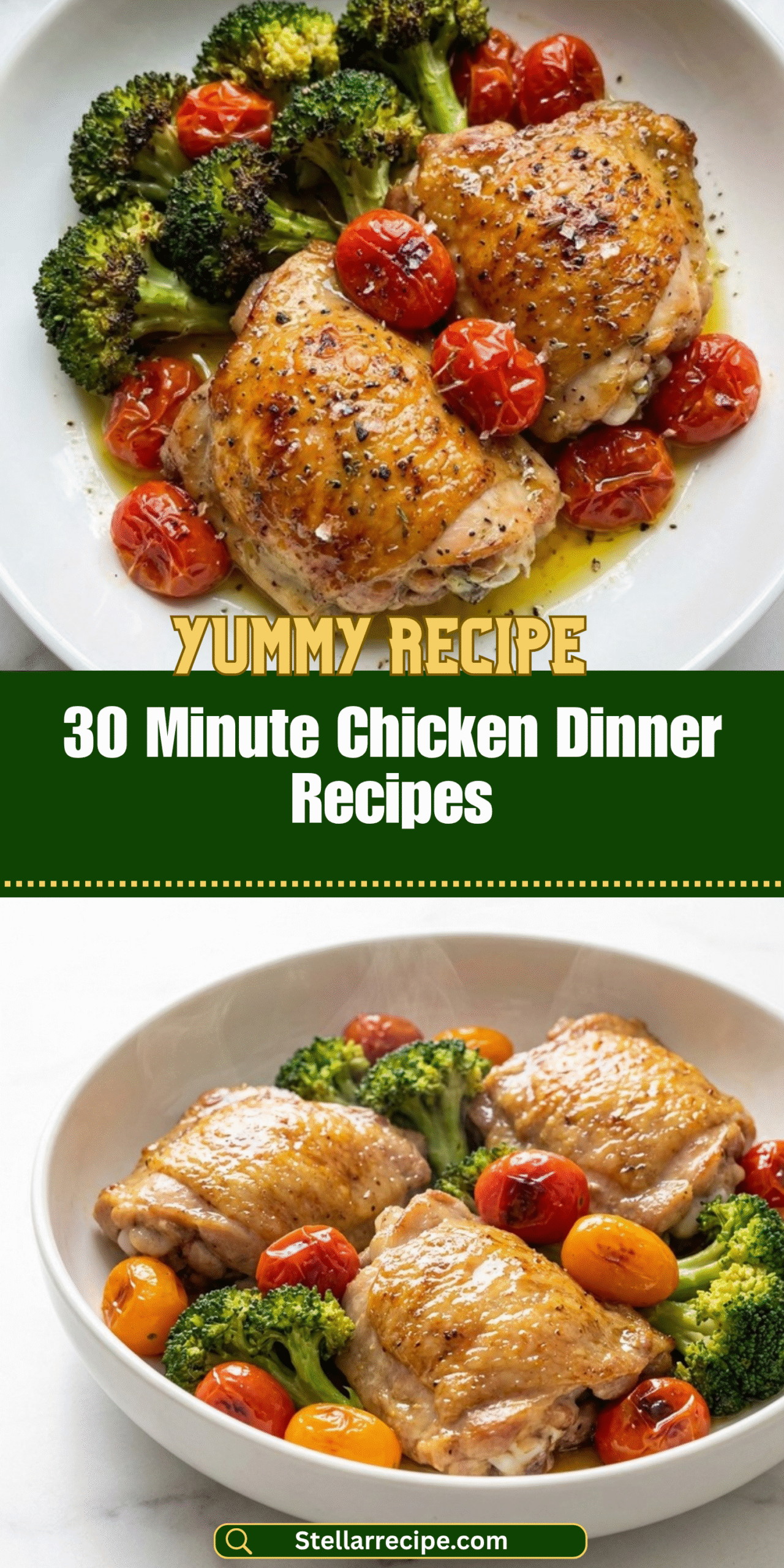30 Minute Chicken Dinner Recipes