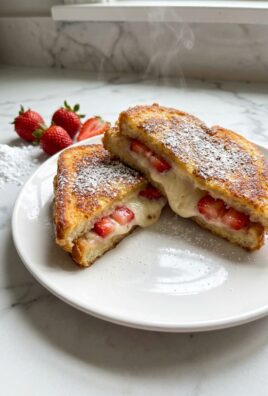Irresistible Fried Strawberry Cheesecake Sandwiches Recipe - featured