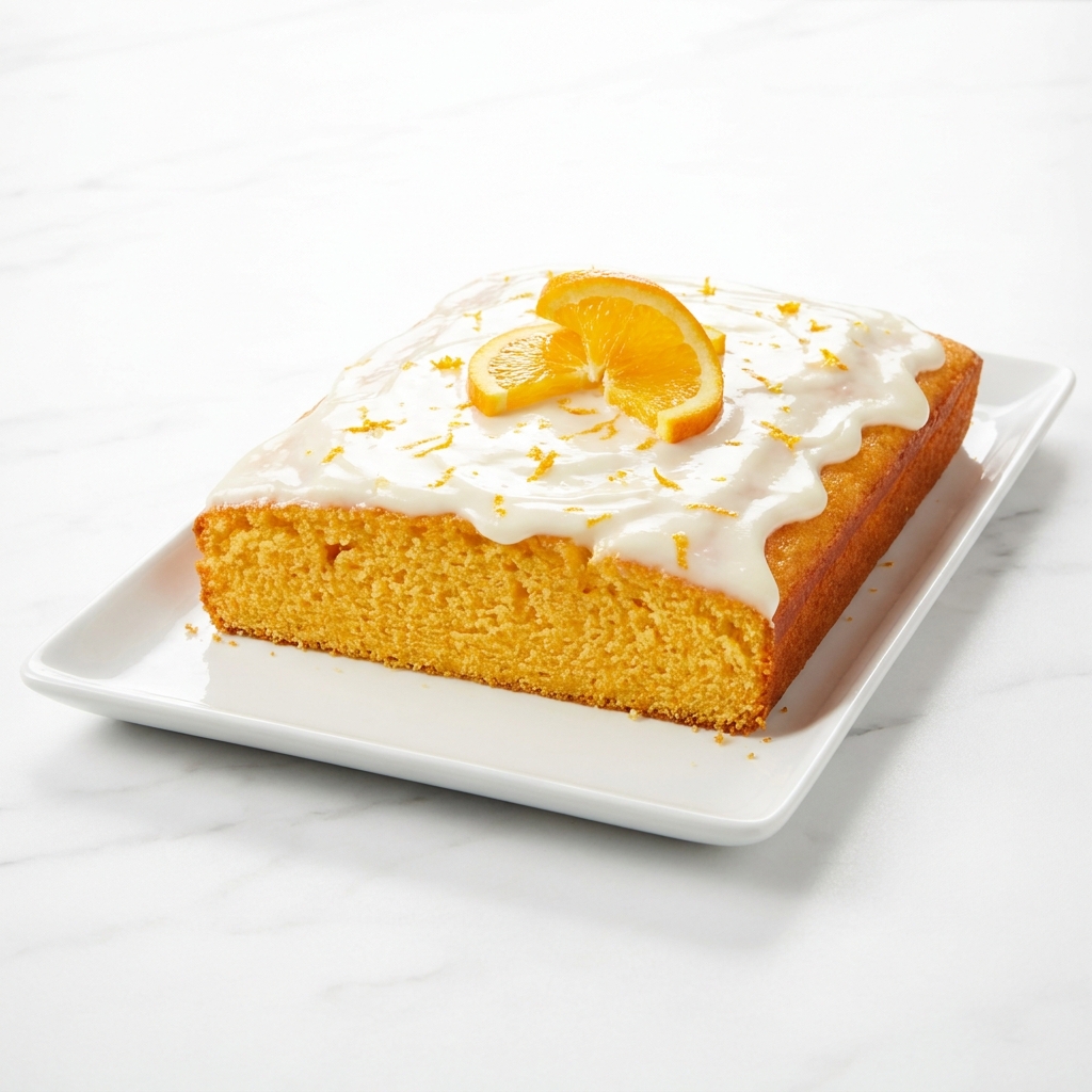 orange creamsicle sheet cake recipe - final