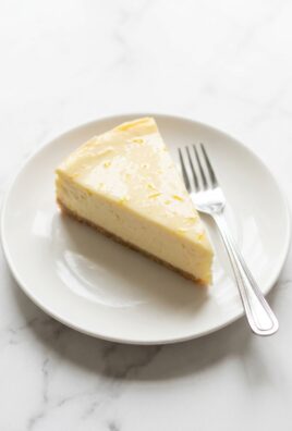 thick bakery style lemon cream cheesecake - featured